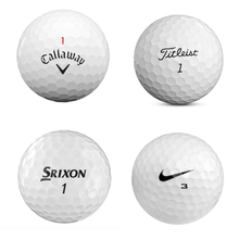 Charger l&#39;image dans la galerie, 100 Balles de golf d&#39;occasion - Mix marques : Titleist - Srixon - Callaway - Taylormade - Nike - Qualité AAAA - Horslimits - balles de golf
