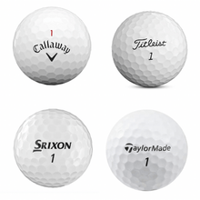 Charger l&#39;image dans la galerie, 100 Balles de golf d&#39;occasion - Mix marques : Titleist - Srixon - Callaway - Taylormade - Qualité AAAA - Horslimits - balles de golf
