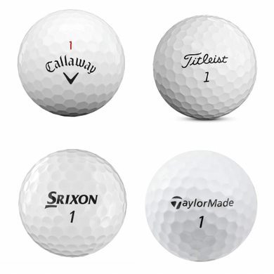 100 Balles de golf d'occasion - Mix marques : Titleist - Srixon - Callaway - Taylormade - Qualité AAAA - Horslimits - balles de golf