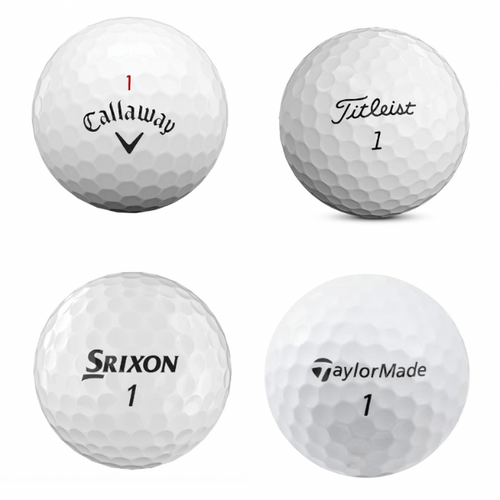 100 Balles de golf d'occasion - Mix Marques : Titleist, Srixon, Callaway...Qualité AA - Horslimits - balles de golf