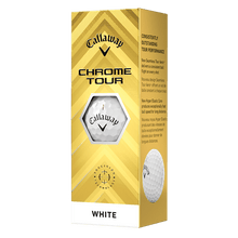 Charger l&#39;image dans la galerie, 12 boites de Balles de golf Callaway - Chrome Tour x12 Blanc logotées - Horslimits - balles de golf
