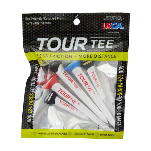 5 Tees Tour - Blanc - Horslimits - balles de golf