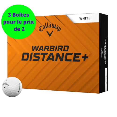 Balles de golf  Callaway - Warbird x12 Jaune