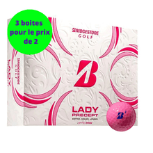 Charger l&#39;image dans la galerie, Balles de golf Bridgestone - Lady Precept x12 Rose - Horslimits - balles de golf
