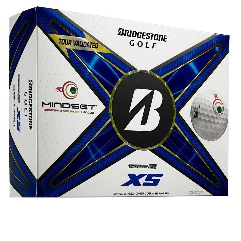 Balles de golf Bridgestone - Tour B XS MindSet x12 Blanc - Horslimits - balles de golf