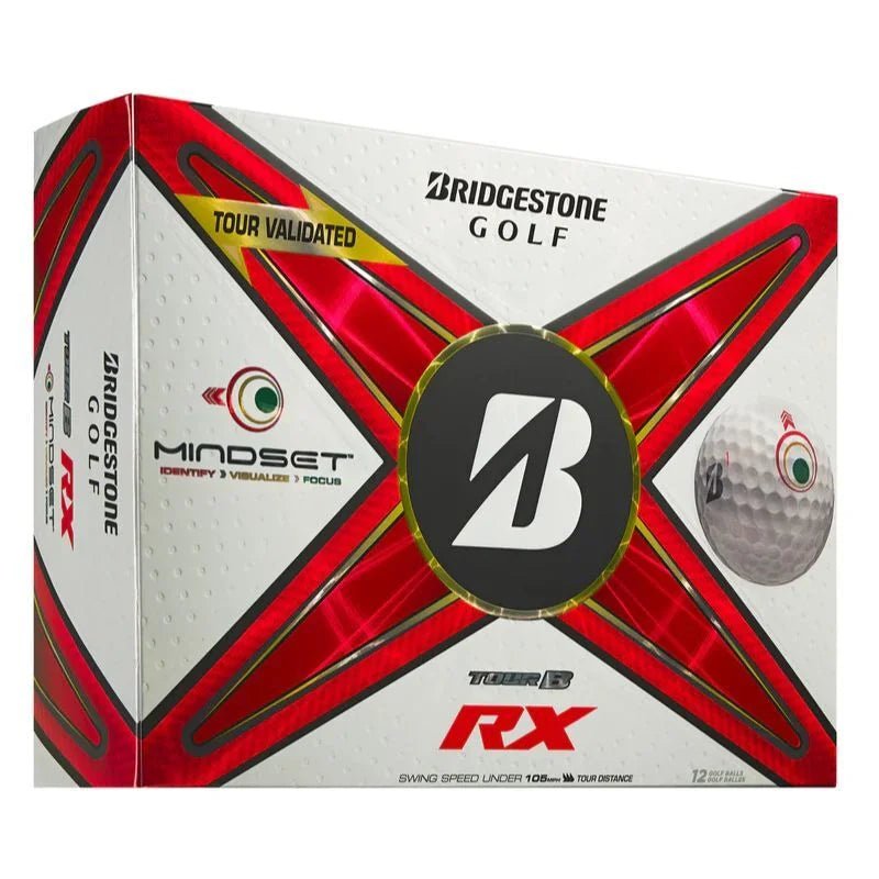 Balles de golf Bridgestone - TOUR RX Mindset x12 Blanc - Horslimits - balles de golf