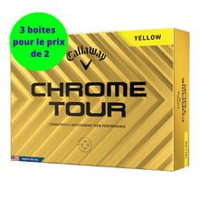 Charger l&#39;image dans la galerie, Balles de golf Callaway - Chrome Tour x12 jaune - Horslimits - balles de golf
