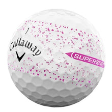 Charger l&#39;image dans la galerie, Balles de golf Callaway - Supersoft SPLATTER 360 x12 Blanc / Rose - Horslimits - balles de golf
