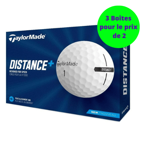 Balles de golf Taylormade - Distance+ x12 Blanc - Horslimits - balles de golf