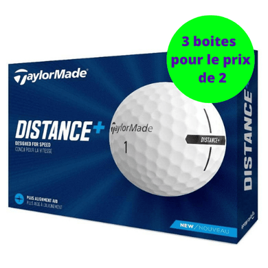Balles de golf Taylormade - Distance+ x12 Blanc - Horslimits - balles de golf