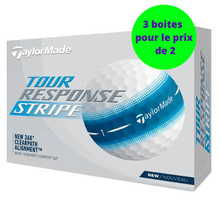 Charger l&#39;image dans la galerie, Balles de golf Taylormade - Tour Response Stripe x12 Bleu - Horslimits - balles de golf
