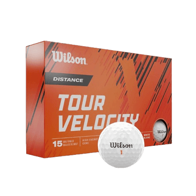 Balles de golf Wilson - Tour Velocity Distance x15 Blanc - Horslimits - balles de golf