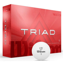 Cargar imagen en el visor de la galería, Balles de golf Wilson - Triad x12 Blanc - Horslimits - balles de golf
