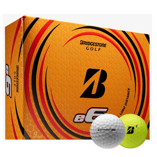 Bridgestone - 6 boites E 6 Soft Feel Logotées - Horslimits - balles de golf