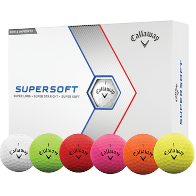 Callaway - 12 Boites Supersoft logotées - Horslimits - balles de golf