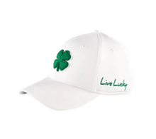 Charger l&#39;image dans la galerie, Casquette Black Clover Premium Blanc/Vert - Horslimits - balles de golf
