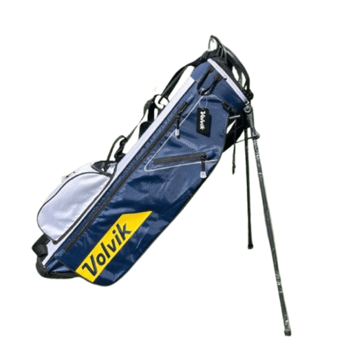 Sac de Golf - Volvik Sac Trepied ENDEAVOR Bleu - blanc jaune - Horslimits - balles de golf