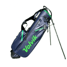 Charger l&#39;image dans la galerie, Sac de Golf - Volvik Sac Trepied ORBITER Etanche – Bleu Marine - Vert - Horslimits - balles de golf
