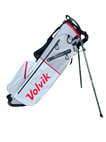 Sac de Golf - Volvik Sac Trepied ORBITER Etanche – Gris - Rouge - Horslimits - balles de golf