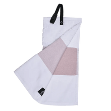 Cargar imagen en el visor de la galería, Serviette Callaway TRI - FOLD Blanc et Mauve - Horslimits - balles de golf
