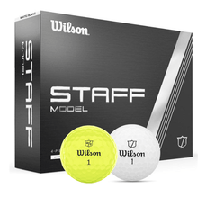 Cargar imagen en el visor de la galería, Wilson - 12 boites staff Model logotées - Horslimits - balles de golf
