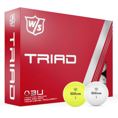 Wilson - 12 boites Triad logotées - Horslimits - balles de golf